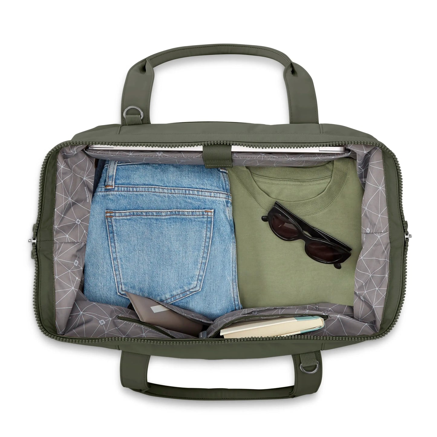 Softside Drop-Bottom Weekender Bag – Lightweight & Expandable Travel Luggage