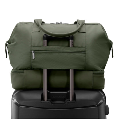 Softside Drop-Bottom Weekender Bag – Lightweight & Expandable Travel Luggage