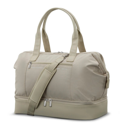 Softside Drop-Bottom Weekender Bag – Lightweight & Expandable Travel Luggage